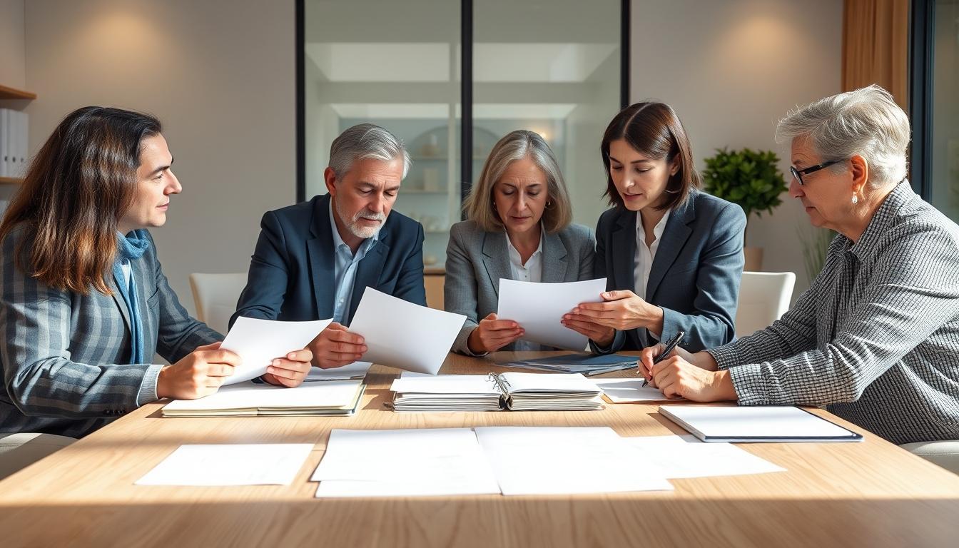 Property transfer support and coordination